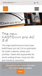 Mobile Screenshot of kasto.com